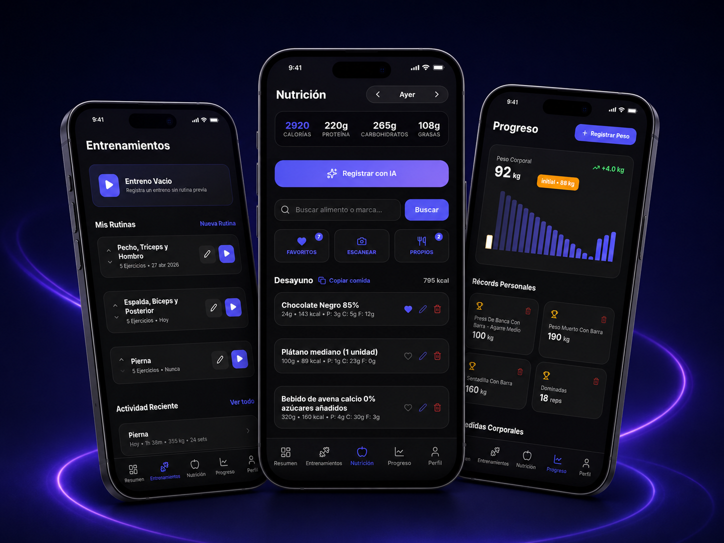 MacroLift Interface Preview